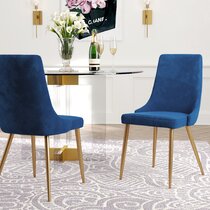 Wayfair blue 2025 dining chairs